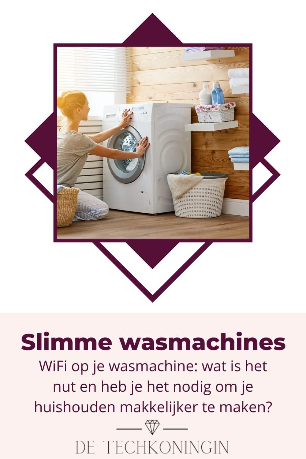 huishouden makkelijker maken wasmachine wifi